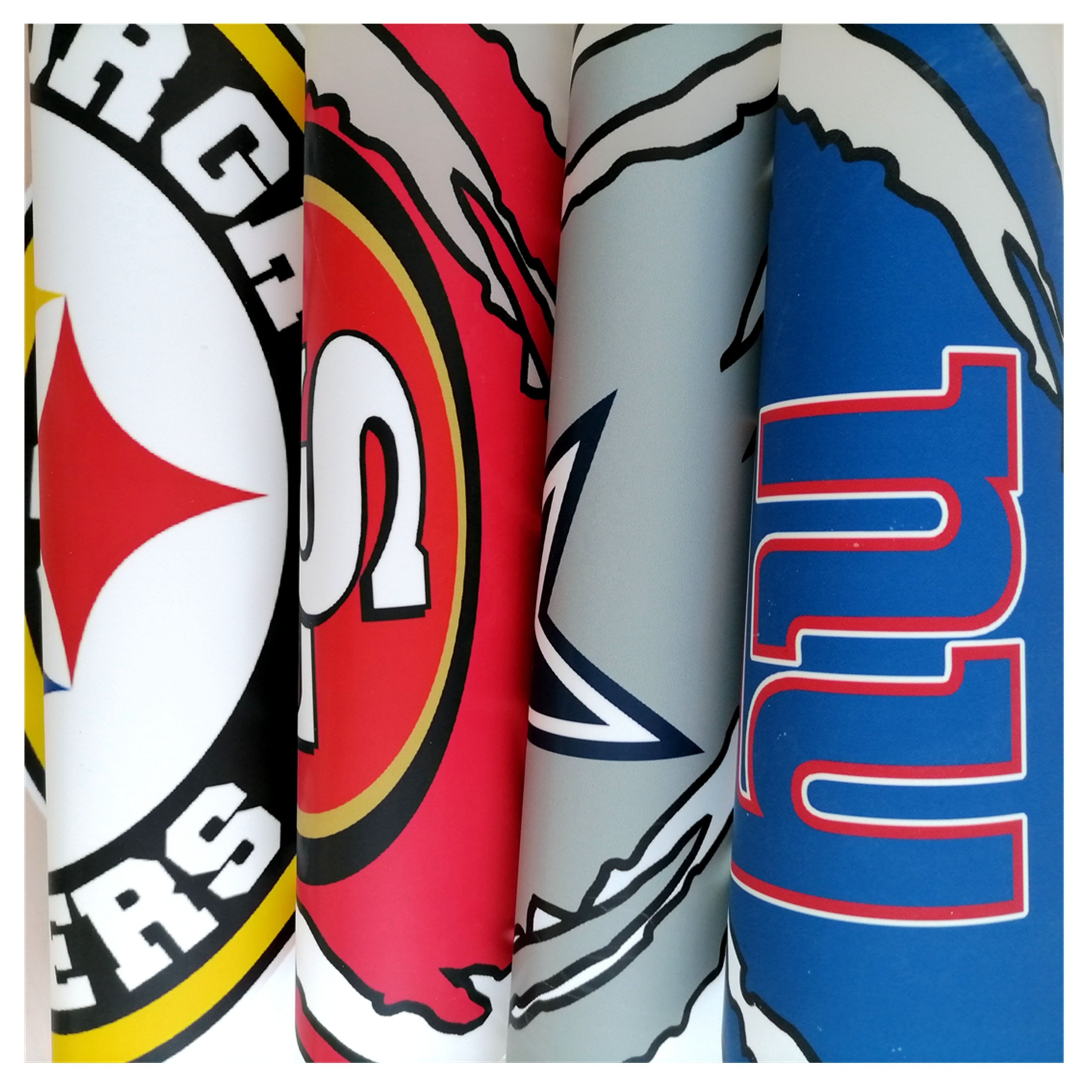 No MOQ NFL Heat Transfers DTF Transfers Designs Ready To Heat Press DTF Digital Printing Custom Heat Transfer Decals for Shirts