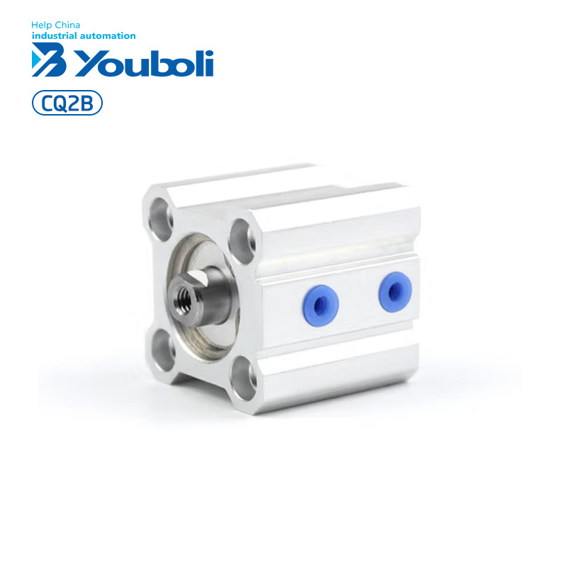 YBL CQ2B Series Aluminum Alloy Double-Acting Magnetic Compact Pneumatic Cylinder Air Cylinder Product