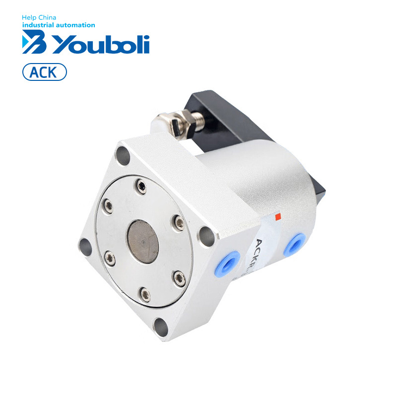 YBL High Quality Pneumatic Swing Clamping Cylinder 90 Degree Turn Left or Right ACK Series Pneumatic Parts