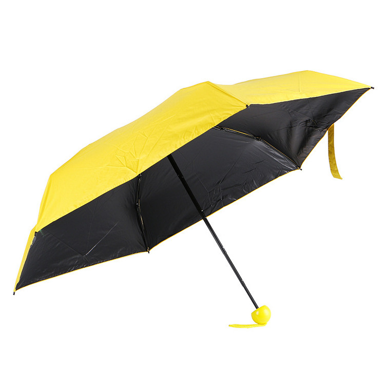 Cheap Price Colorful Mini Capsule Shaped Design Sun Protection Kids Umbrella  Customized Logo Umbrella For The Rain