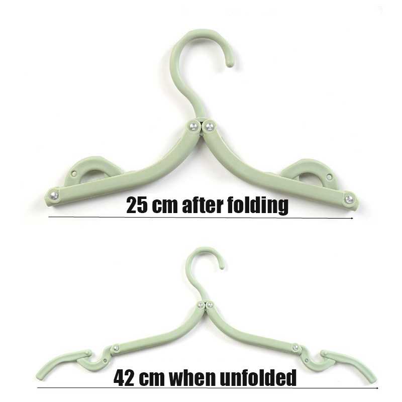 Cheap Price High Quality Multifunctional Use Anti Slip Clothing Drying Rack Plastic Coat Hanger Stand Foldable Hanger For Travel