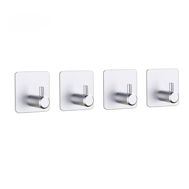 Cheaper Hot Sale High Quality Transparent Seamless Fashion Popular Strong Nail-Free Snap Magnetic Hooks Wall Organisation Rails