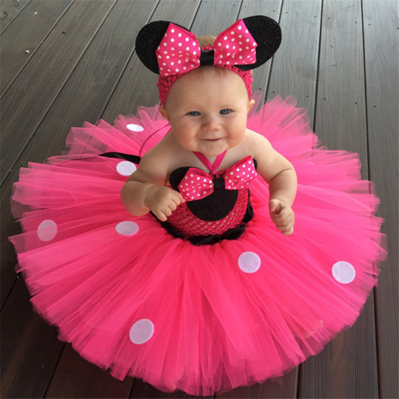 New style baby birthday dress 1 2 3 years infants clothes dress romper +tutu skirts 2pcs baby girl 1 year birthday dresses