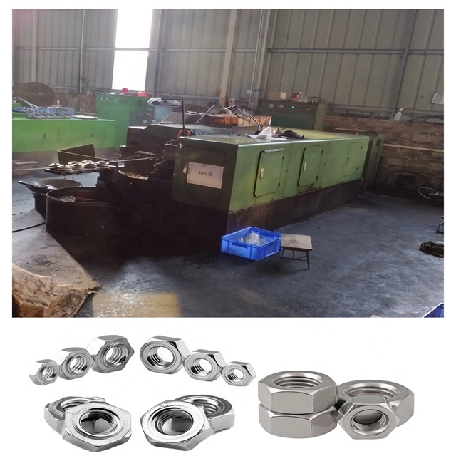 Multi Axis Automatic Hexagonal Nut Tapping Machine Hex Nut Cold Forging Machine M3 Nut Machine