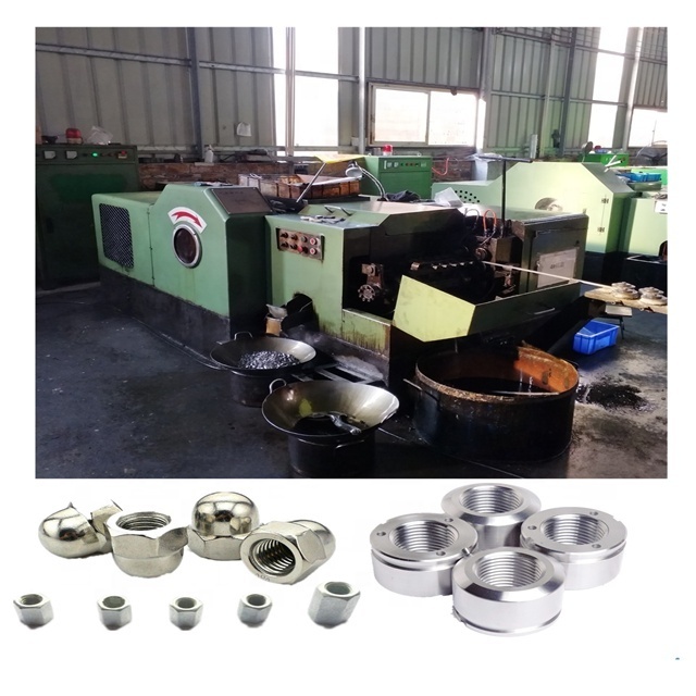 Multi Axis Automatic Hexagonal Nut Tapping Machine Hex Nut Cold Forging Machine M3 Nut Machine