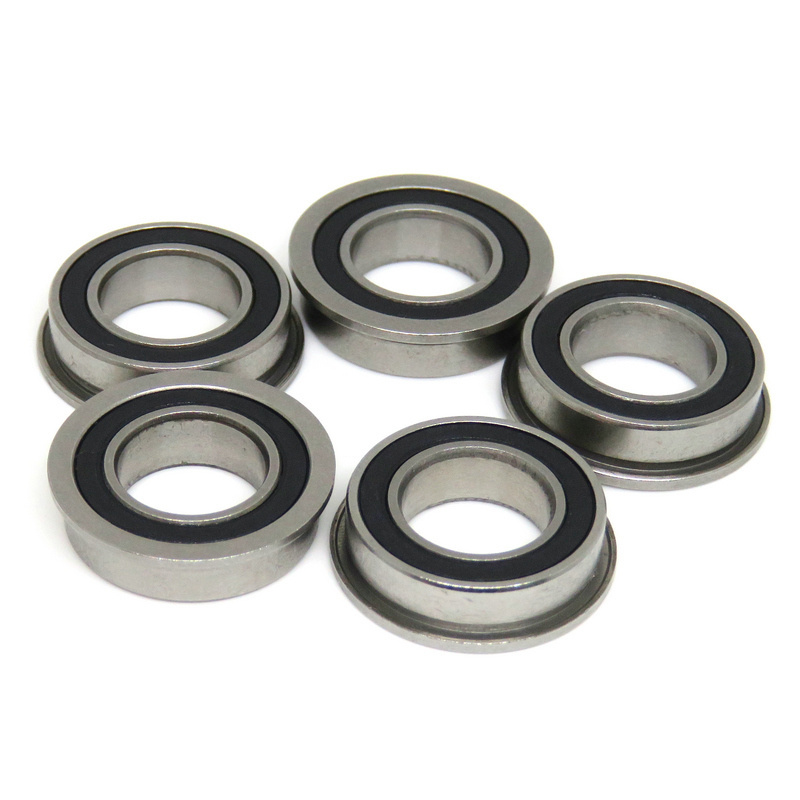 Stock Bearing F604-2RS Flange Bearing Bush 4x12x4mm