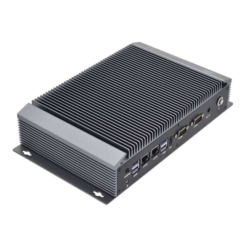 Industrial Pc Intel Core I3 I5 I7 Mini Pc Dual Lan Nic Dual Display 6*Com Rs232 Rs485 Gpio Sim Card Computer Fanless Mini Pc