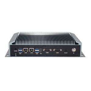 Industrial Pc Intel Core I3 I5 I7 Mini Pc Dual Lan Nic Dual Display 6*Com Rs232 Rs485 Gpio Sim Card Computer Fanless Mini Pc