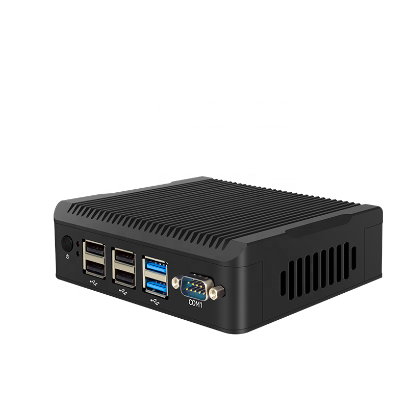 YCT YTC laptops CPU Quad core N5095 industrial  mini pc fanless small metal case Win10 computer for factory COM RS232 HD MI VGA