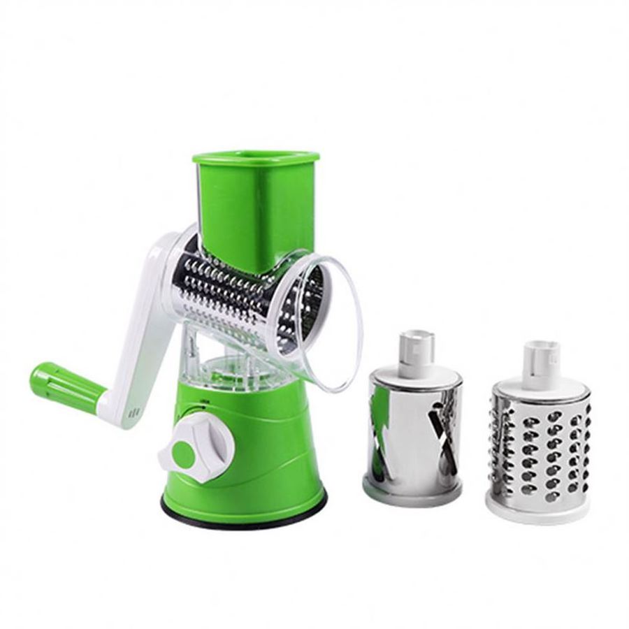 Handheld Manual Vegetable Chopper Cheese Shredder Spiral Vegetable Cutter Slicer Potato Rotary Cheese Grater Machine