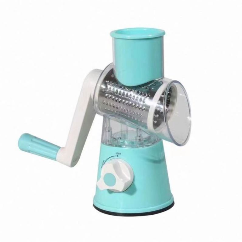 4 In 1 Multifunction Manual Vegetable Chopper Cheese Shredder Vegetable Cutter Slicer Onion Potato Rotary Cheese Grater Machine