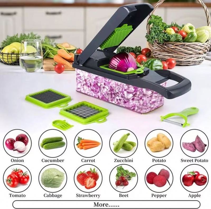 Amazo Top Seller 2022 Combined Kitchen Set Slicer vegetable cutter  Kitchen Accessories