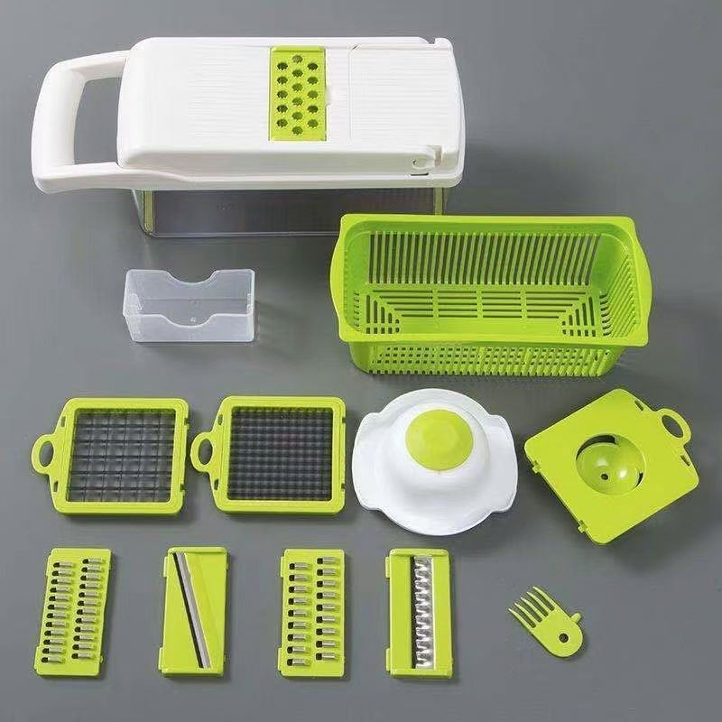 Kitchen chopper multi-function vegetable chopper dicing shredding and slicing vegetable cutter grater