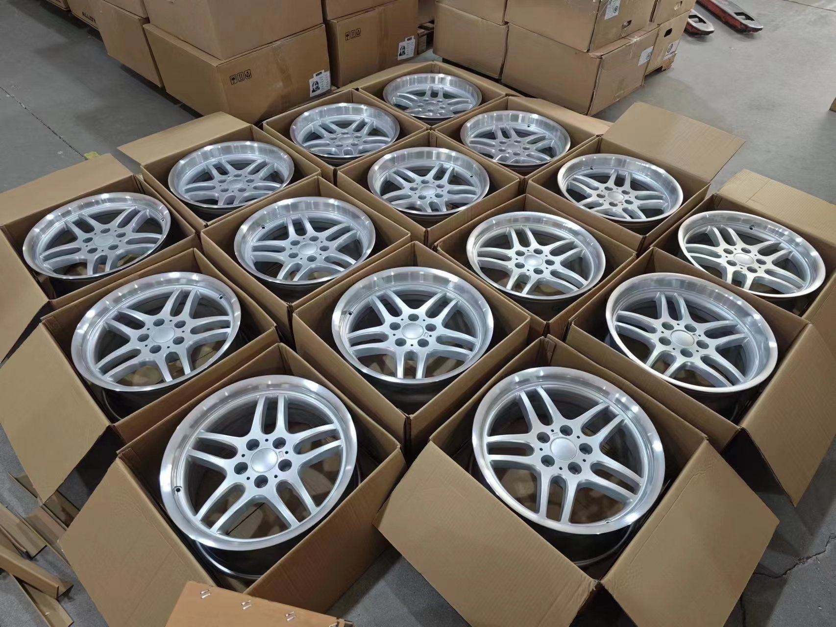 YXQ Hot Sale Deep Lip Rep Car Wheels 18 inch 19 inch 5X120 Alloy Passenger Car Wheels For BMW E36 E30 E60 Car rims