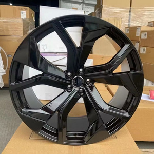 YXQ R20 22 23 Alloy Wheels Full Black Machine Face Finish Rims for Audi Q8 RS