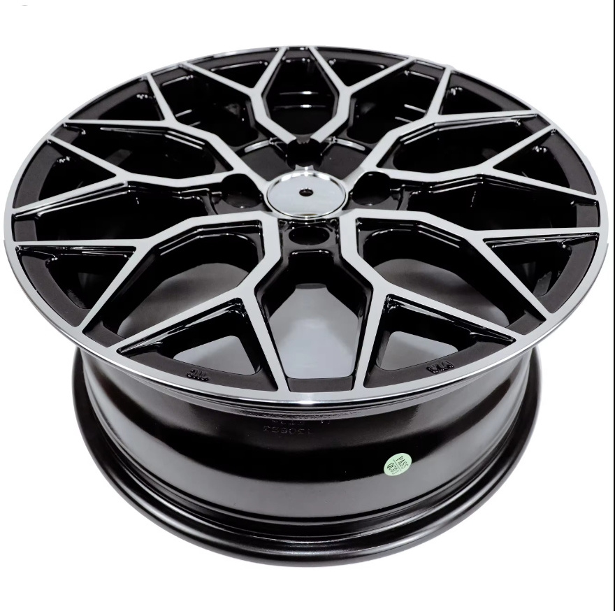 YXQ  high quality black finish 16 17 18 inch passenger car wheels pcd 16 rims 4x100 alloy rines