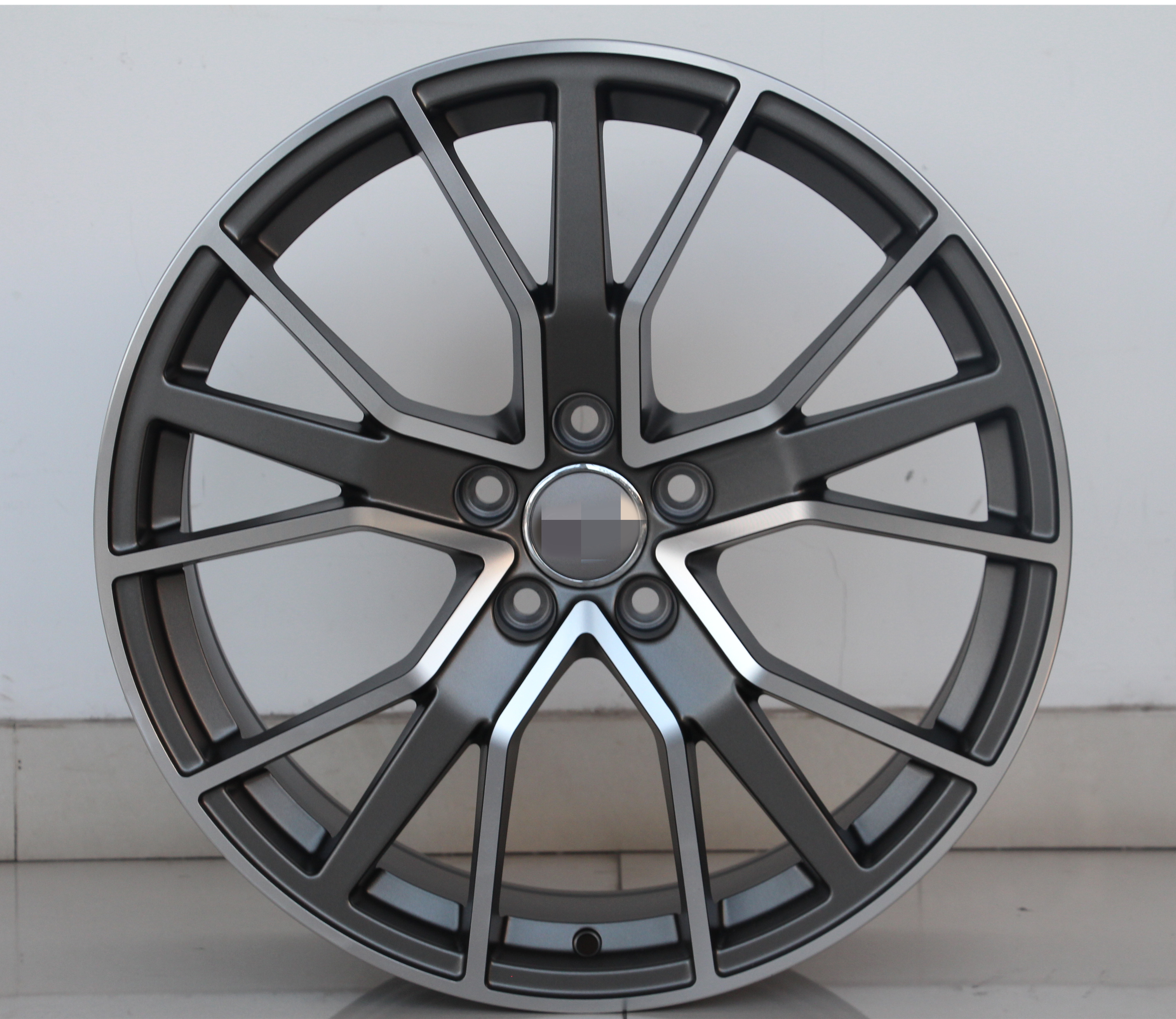 YXQ RTS Car Rims 19 20 21 22 inch Alloy Wheel Rims 5x112 Wheel Rims For Audi A1 A2 A3 A4 A5 A6 A7 A8 Gloss Black Car Wheels