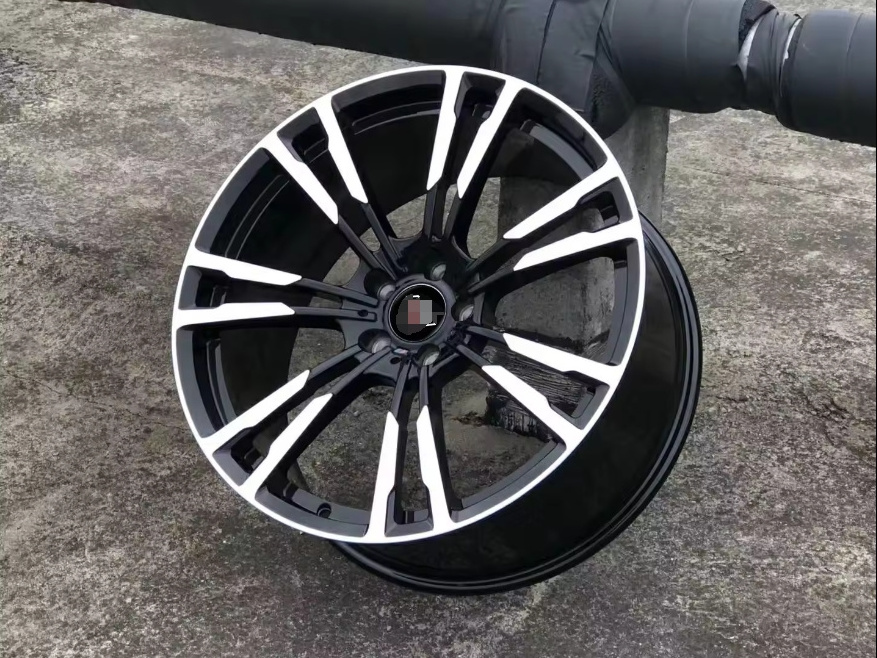 YXQ RTS   staggered double 7 spokes design passenger car alloy rims for BMW M5