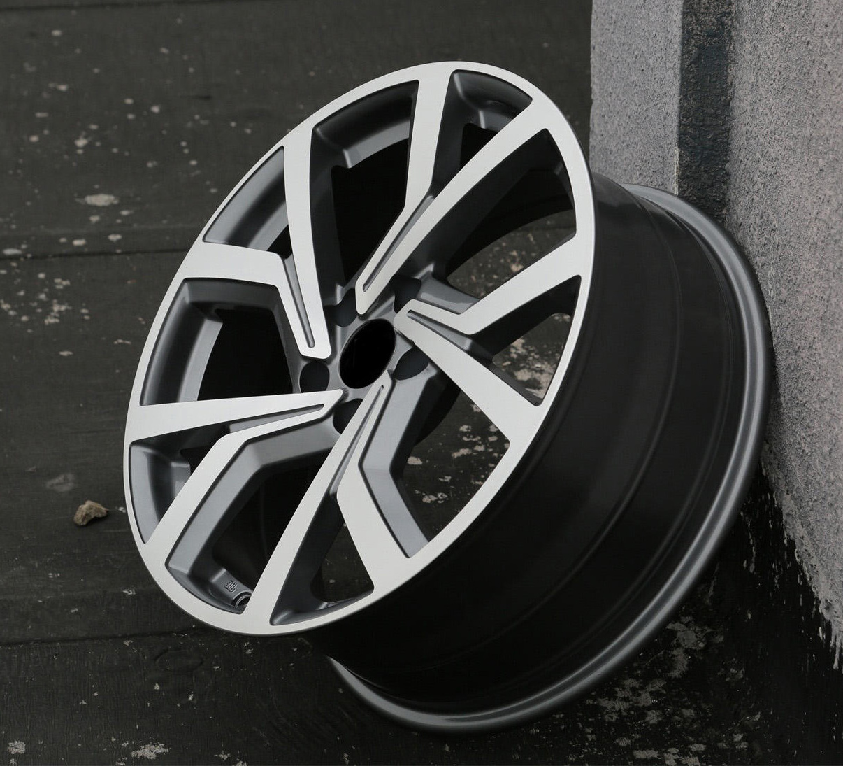 YXQ hot sale car wheels 18 Inch Car Rims Alloy Wheel 7J 8J 5X112 PCD 57.1 CB 45 ET For VW