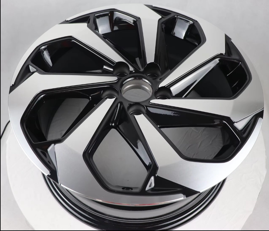 YXQ aluminio rines 4 hole passenger car wheels 14 inch 5 lug alloy wheel rims