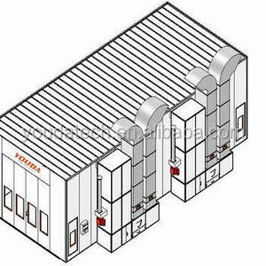 15M spray booth Industrial painting spray booth