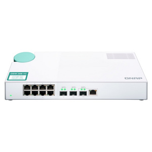 QNAP QSW-308-1C Cost-effective entry-level 10GbE Switch with 5-Speed 10GBASE-T/ NBASE-T and Gigabit Ethernet