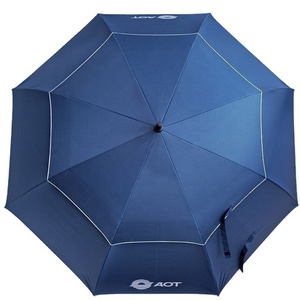 Vented  Uv Protection Pongee Golf Umbrella 30 Inch