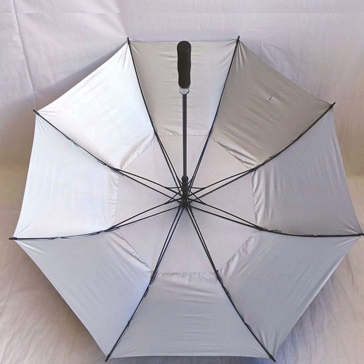 Vented  Uv Protection Pongee Golf Umbrella 30 Inch