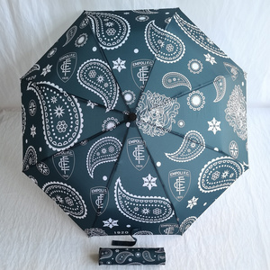 Full  printing  full auto open and auto close three folding umbrella