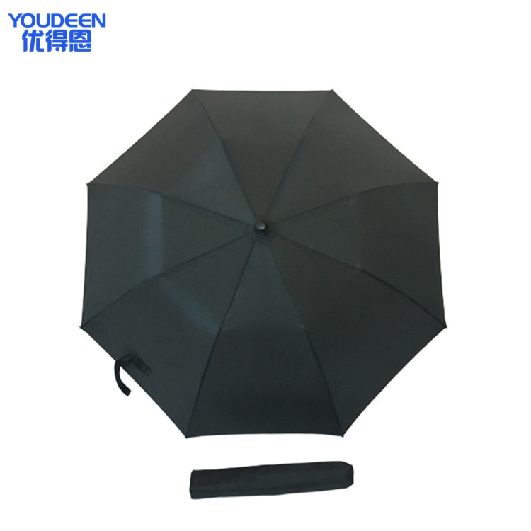 Super Cheap Two Unfoldable Collapsible Umbrella With Manual Open