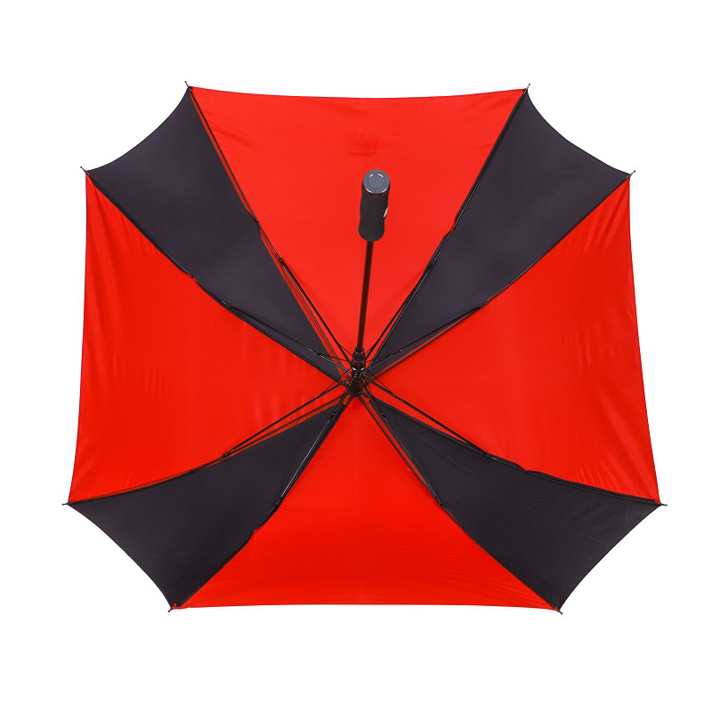 Promotion Large Square Rain Straight Long Umbrella With Auto Open Function EVA Handle