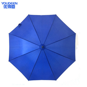 Promotional China Fujian Private Label Plain Straight Umbrella Auto Open