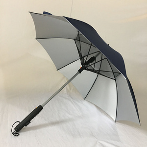 Water spray cooling air conditioning fan umbrella with safe screen mesh