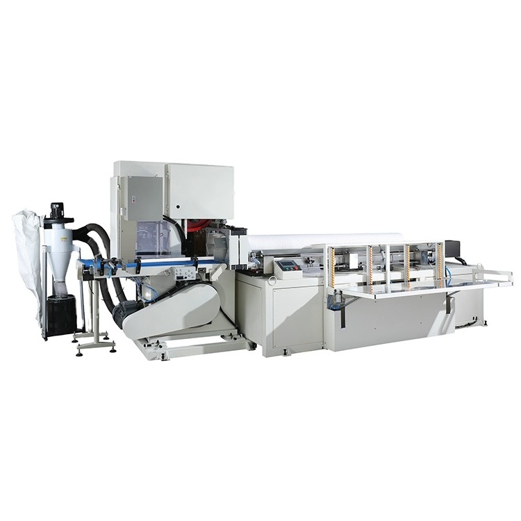 YouDeng 2022 high speed electric full automatic toilet roll paper cutting equipment slicing machine score cutter