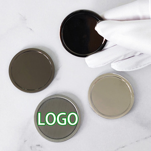 Factory Price Blank coins souvenir bulk custom brand logo engraved laser letters plated printed metal challenge coins