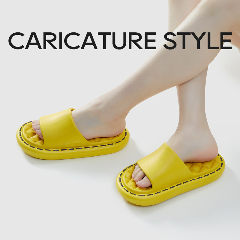 UTUNE  Women Slippers 2023 Comfortable Platform mens pineapple Slippers