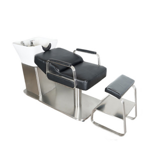 Hair salon Adjustable barbershop beauty salon backwash shampoo unit chair Shampoo chair