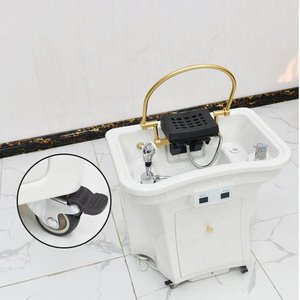 Salon Beauty shampoo chair Backwash sink Mobile mobile shampoo basin equipment