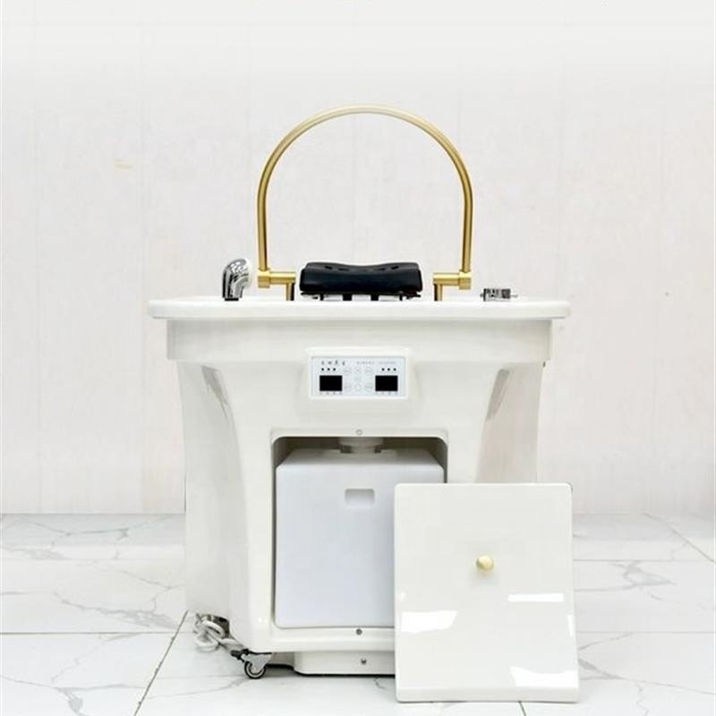 Salon Beauty shampoo chair Backwash sink Mobile mobile shampoo basin equipment