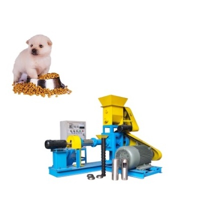 Fully Automatic Low Price Electric Cat Snack Dry Fish Dog Food Pellet Treats Extruder Making Machine Pet Food Processing Machine