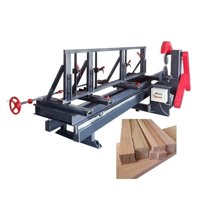 Portable Mini Circular Swing Blade Sawmill Small Wood Splitting And  Cutting Machine For Sale