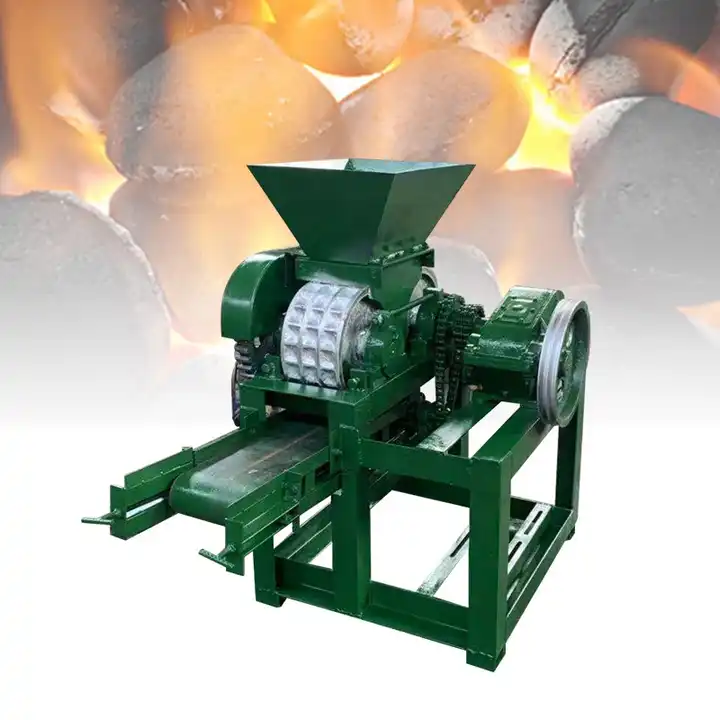 Youdo Machinery Charcoal Powder Pressing Roller Machine Creating High-Quality Charcoal Products