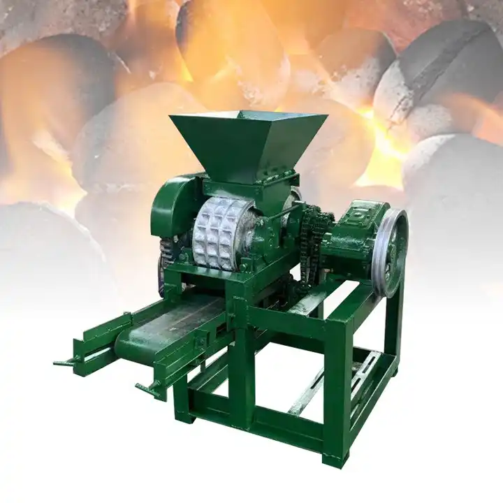 Youdo Machinery Charcoal Powder Pressing Roller Machine Creating High-Quality Charcoal Products