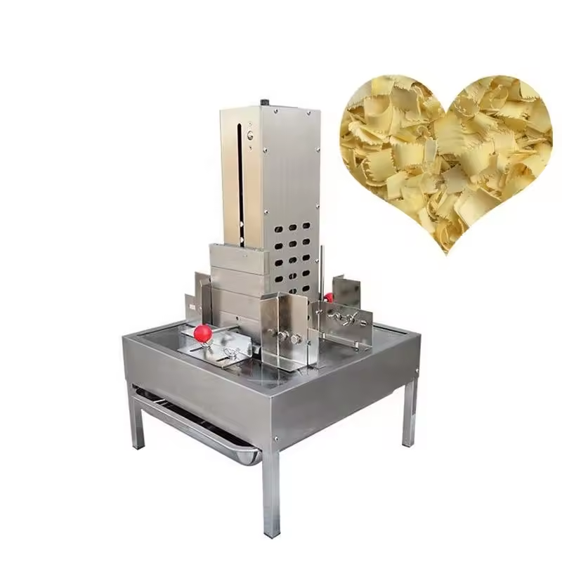 Fully automatic chocolate shavings machine scraper shaper shredder chocolate block chipper grater machine