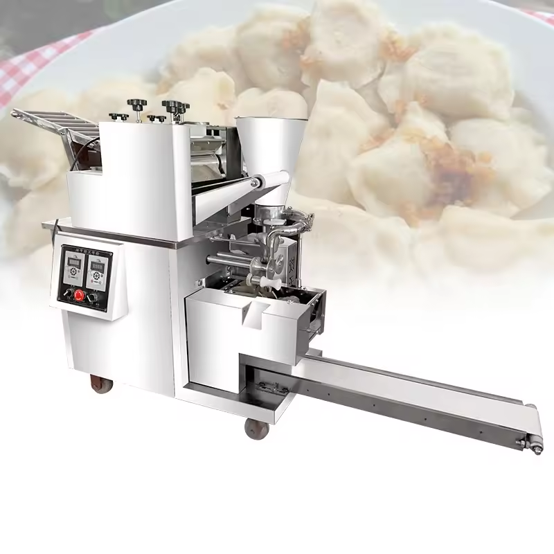 Low Labor Intensity samosa folding machine price pelmeni making automatic dumpling maker machine ravioli big empanada machine