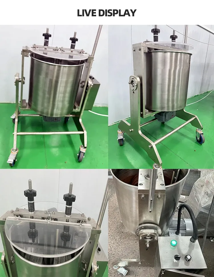 Premium Chocolate Production line   chocolate tempering  melter machine