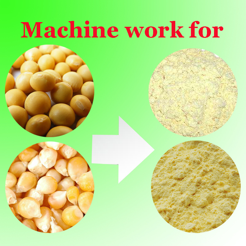 electric 350kg/h maize crushing machine / corn crushing machine /soybean grinding machine