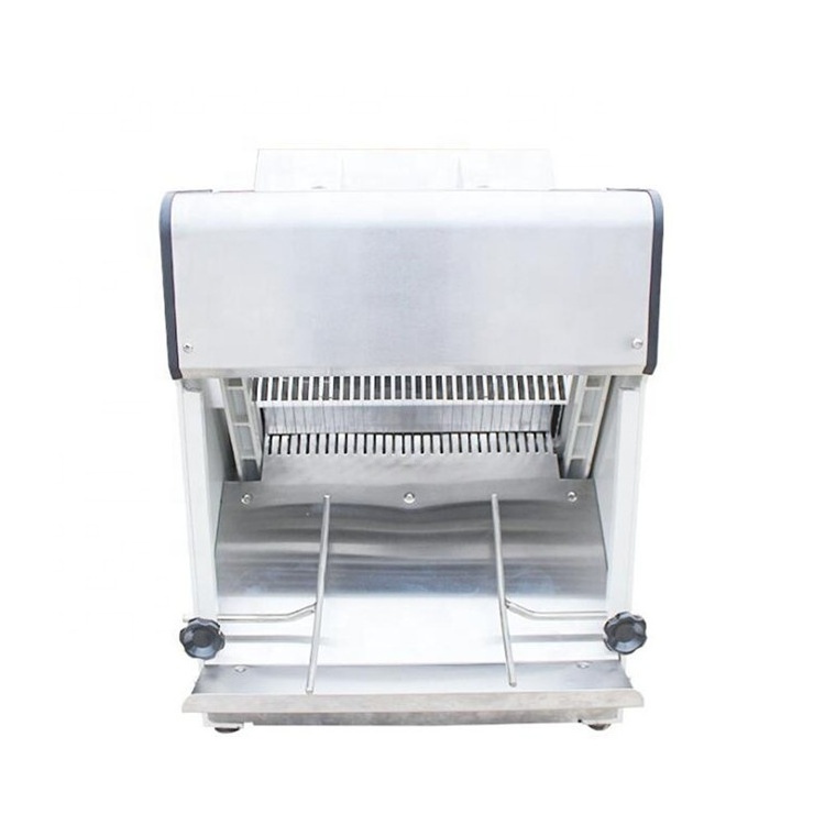 industrial electrAdjustable blade toast sandwich hamburger cutting machine commercial automatic bread slicer for bakery price