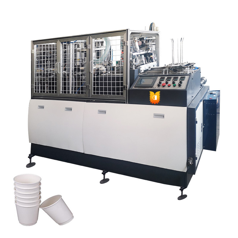 All In One Australian Italian Recycle Paper Cup Making And Printing Machinery Paper Cup Making Machine With Cutter And Printer