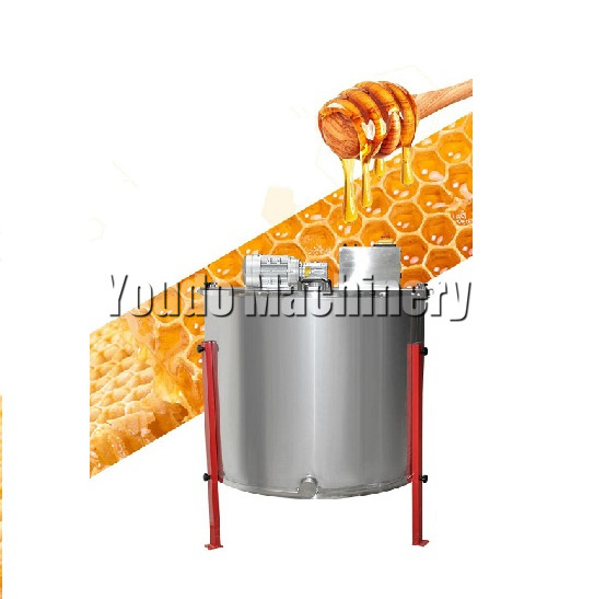 Low Price Radial 3 4 6 8 12 24 Frames Electric Motor Automatic Honey Wax Processing Separator Honey Extractor Machine For Sale